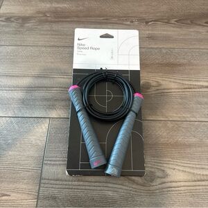 Nike Jump Rope with Gray and Pink Handles